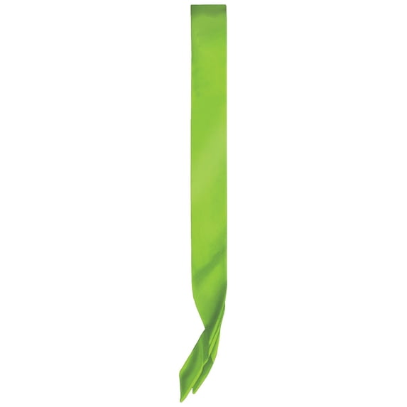 Beistle Satin Sash, 33" x 4", Light Green