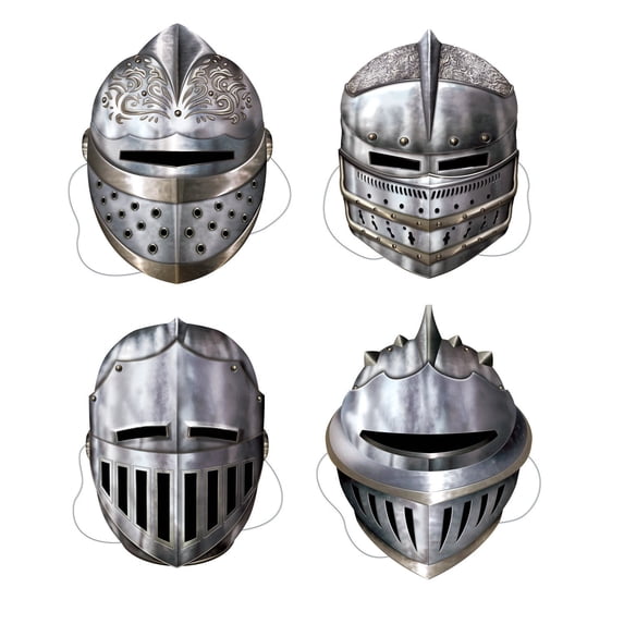Beistle 66802 Knight Masks