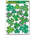 thumbnail image 1 of Beistle Shamrock Window Clings Wall Decals (14 Pack), 1 of 2