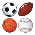 thumbnail image 1 of 48 Pack Beistle Sports Party Cutouts, 1 of 1