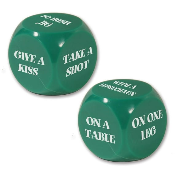 12 Pack Beistle St Patrick Decision Dice Game