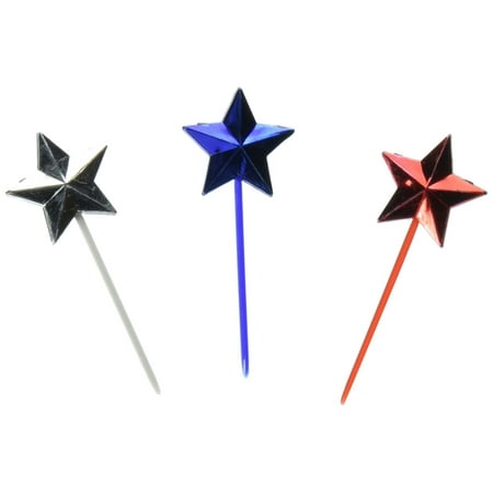 Beistle Star Picks 3" Assorted 60114-RSB