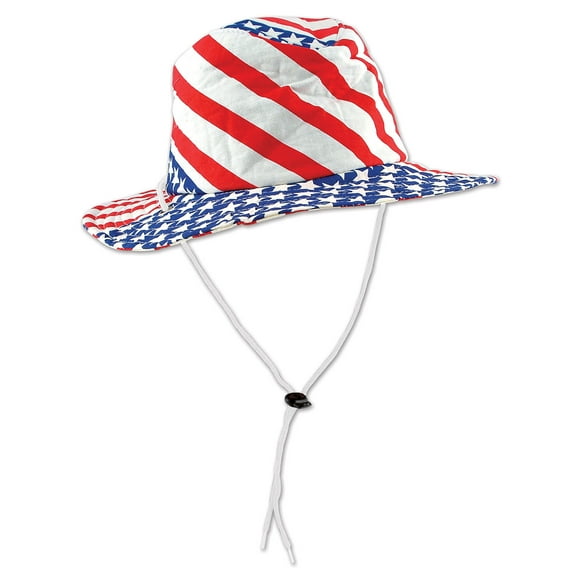 Patriotic Flag Hat, (1/Pkg)