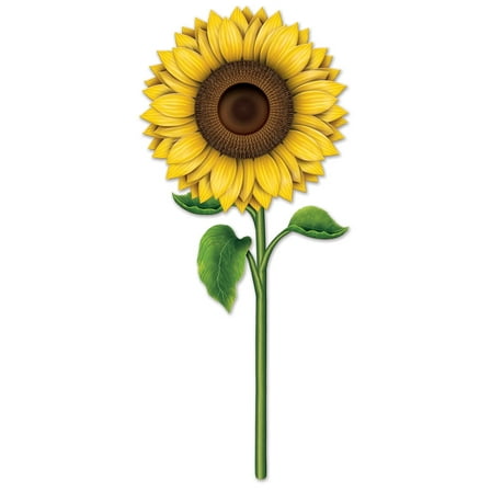 Beistle - Sunflower Cutout - 3' - Pack of 12