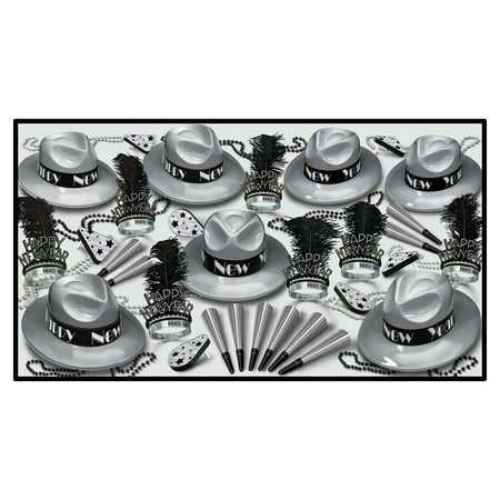 Beistle The Silver Swing Kit For 50 People for New Year's Eve