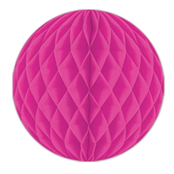 Beistle Tissue Ball cerise Party Decoration (Case of 24)