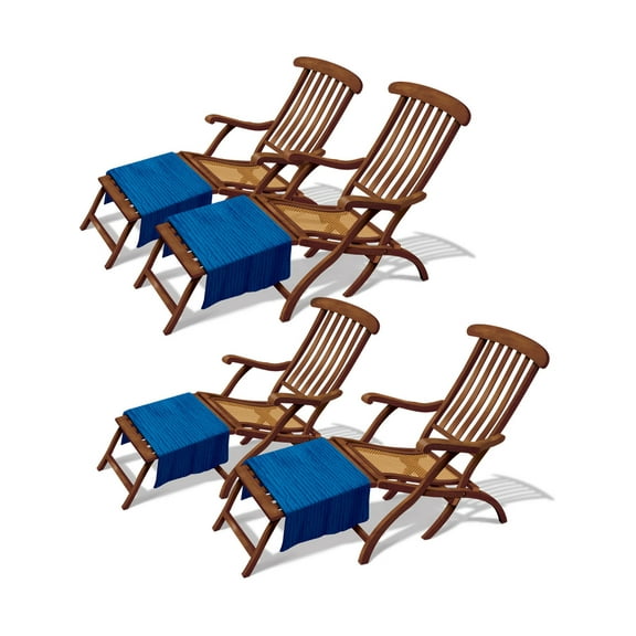 Cruise Ship Deck Chair Party Decoration Insta-Theme Props
