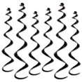 thumbnail image 1 of Beistle Twirly Whirlys black Party Decoration (Case of 36), 1 of 6