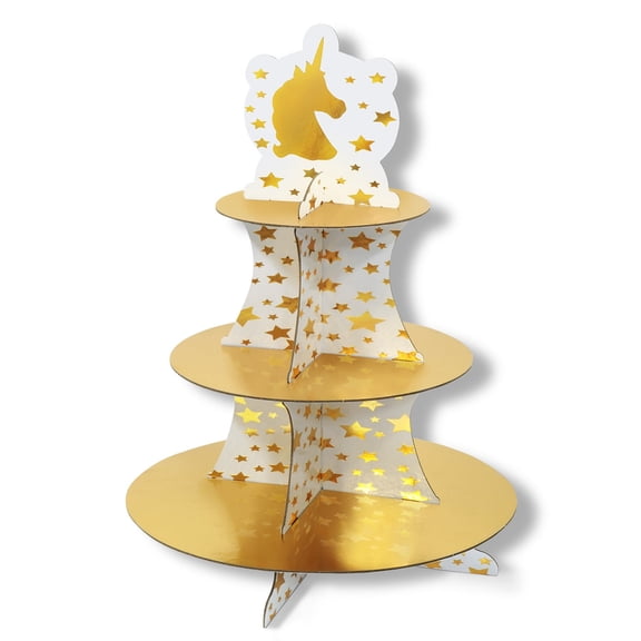 Beistle - Unicorn Cupcake Stand - 16" - Pack of 12