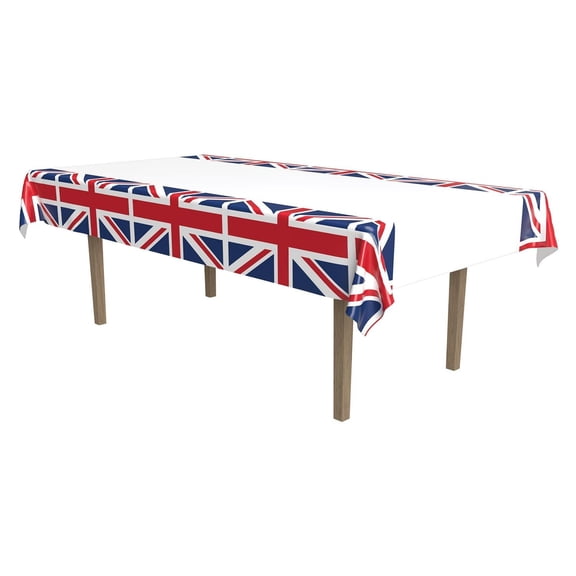 12 Pack Beistle Union Jack Party Tablecover