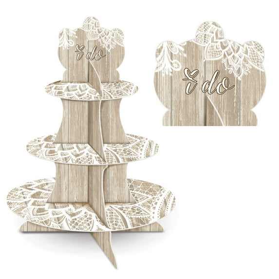 Wedding Cupcake Stand, 16", (1/Pkg)