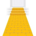thumbnail image 1 of Beistle Yellow Brick Road Novelty Aisle Floor Runner Princess Decorations Party Supplies, 24" x 10', 1 of 2
