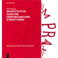 thumbnail image 1 of BeitrÃ¤ge Zur Forschungstechnologie Quantitative Analyse Hierarchischer Strukturen, Book 16, (Hardcover), 1 of 1