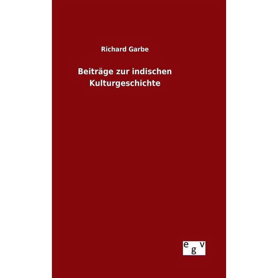 Beitrage Zur Indischen Kulturgeschichte
