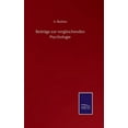 thumbnail image 1 of Beiträge zur vergleichenden Psychologie (Hardcover), 1 of 1