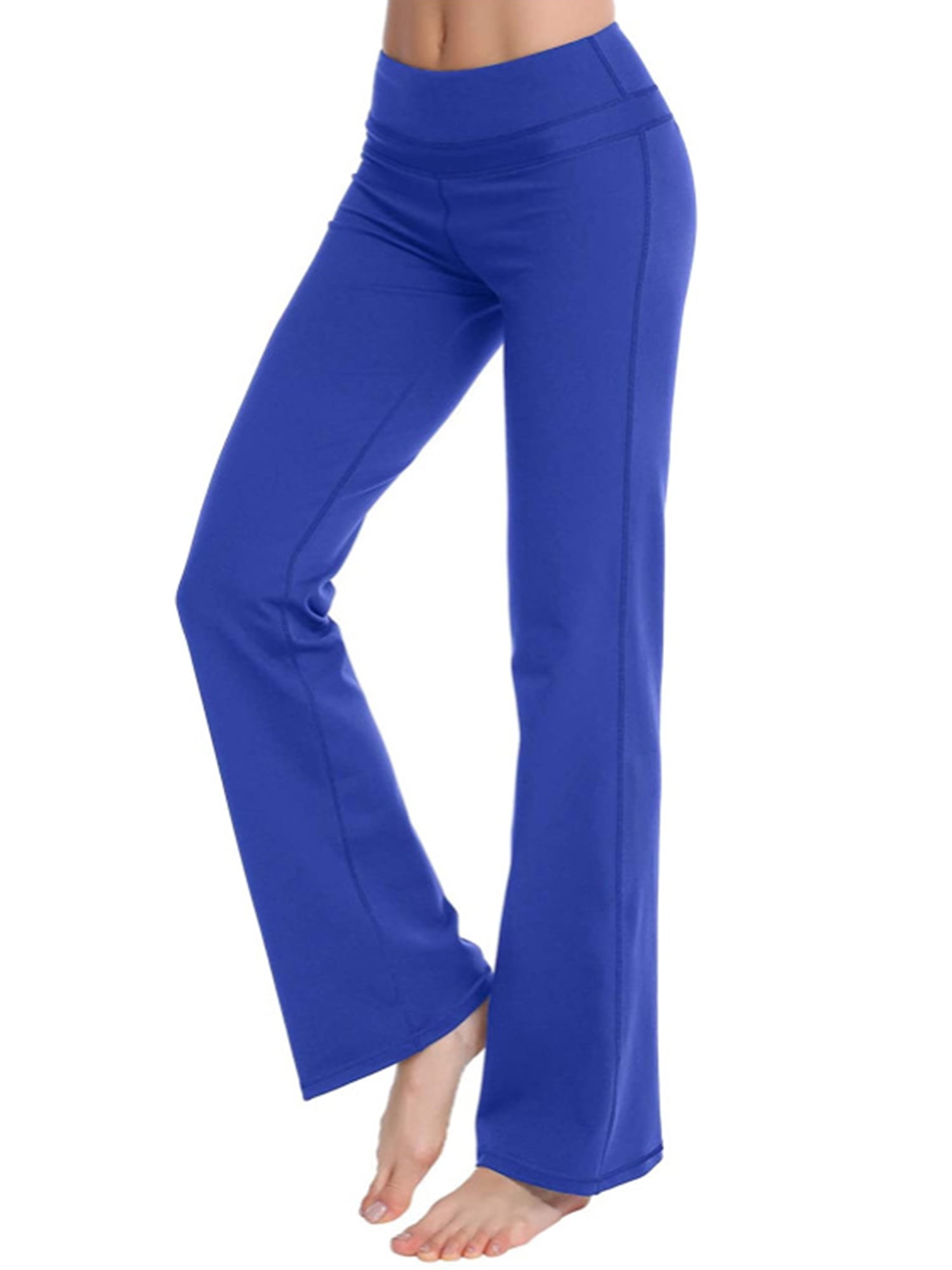 Beiwei Bootcut Yoga Pants for Women Wide Leg Trousers High Waisted ...