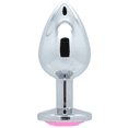 thumbnail image 1 of Bejeweled Anal Plug - Glamorous Alloy Metal Butt Plug for Solo Play & Couples - Hypoallergenic - P-Spot Pleasure for Men, Double Penetration for Women - Sparkle Your Sex Life - Large Light Blue, 1 of 9