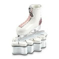 thumbnail image 1 of Bejeweled Glider Pink & White Ice Skate Trinket Box, 1 of 1