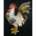 thumbnail image 1 of Bejeweled Metal Rooster, 1 of 1