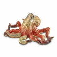 thumbnail image 1 of Bejeweled Pewter Multi Color Enamel Finish Octopus Trinket Box, 1 of 6