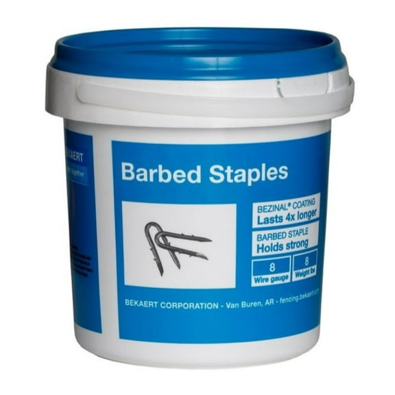 Bekaert 658107 1-1/2 in. Double Barbed Fence Staples