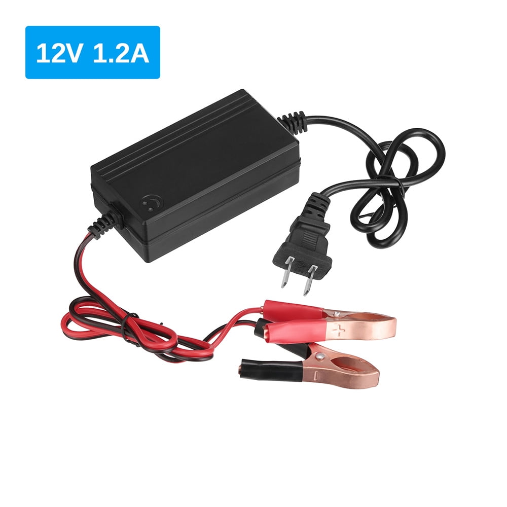 Bekayaa 1PC 12V Battery Charger, Trickle Maintainer for Riding Mower