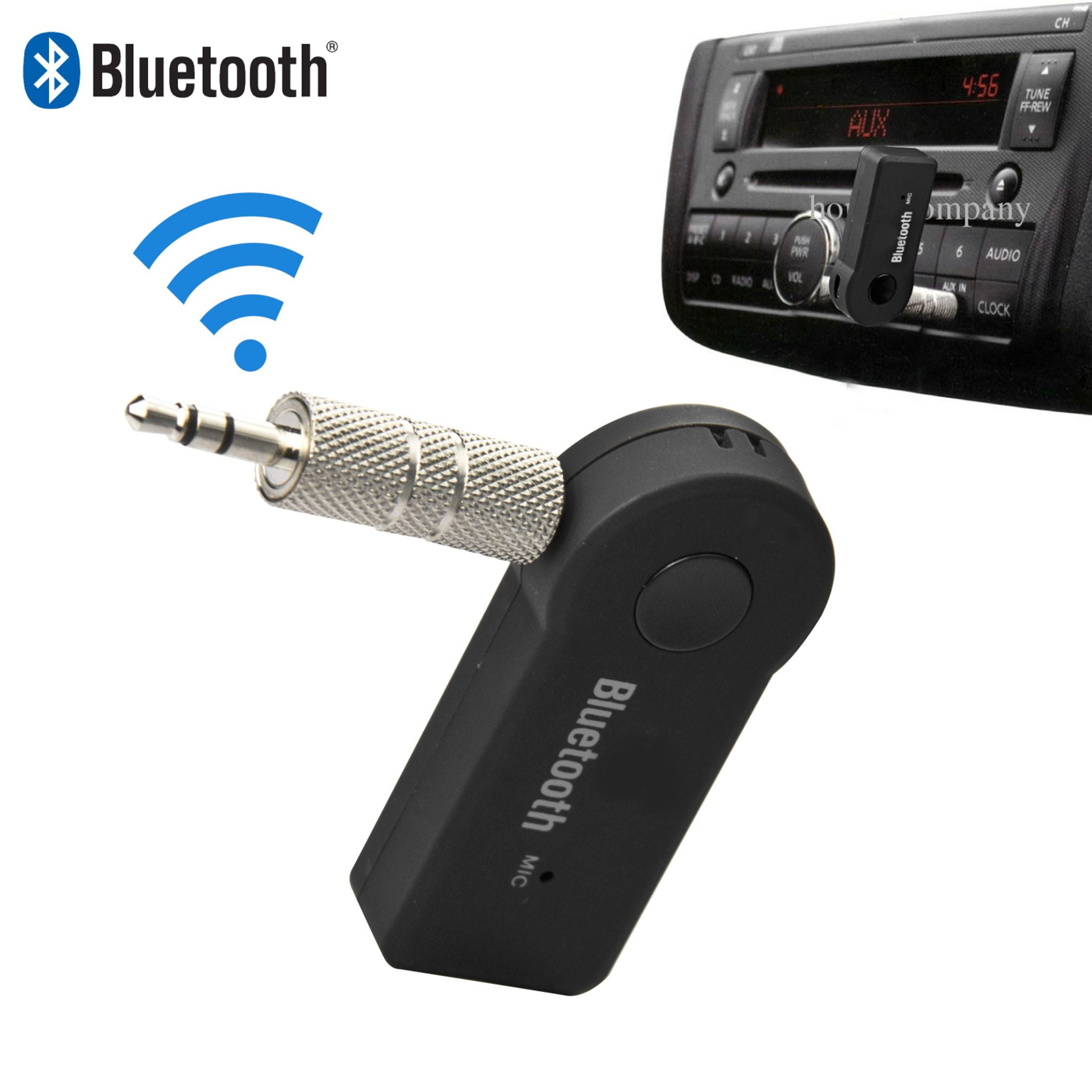 Bekayaa AUX Bluetooth Adapter for Car, [Greater Connection] Bluetooth