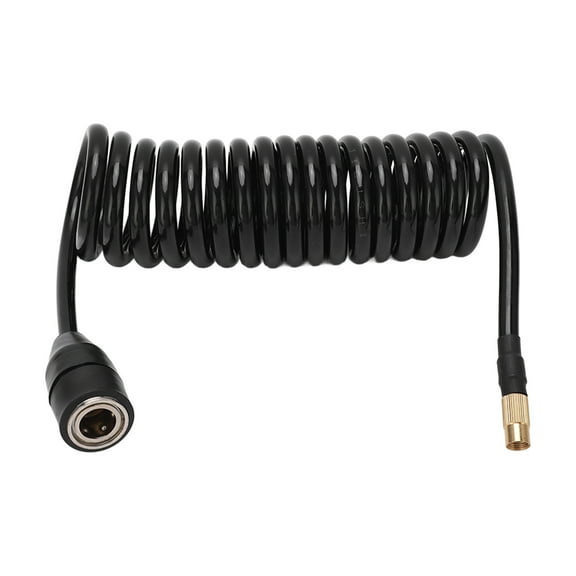 Bekayaa Air Compressor Hose, Car Air Pump Hose 9.84Ft Ps20 Female Plug Inflator Extension Tube Auto Tire Pump Hose For American Tire Nozzle Car Motorcycle