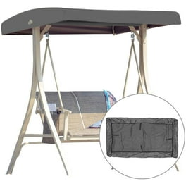 Replacement Roof Garden Swing Universal Swing Roof Hollywood Swing Bench Garden Lounger 2 3 Seater 191 x 120 cm Walmart
