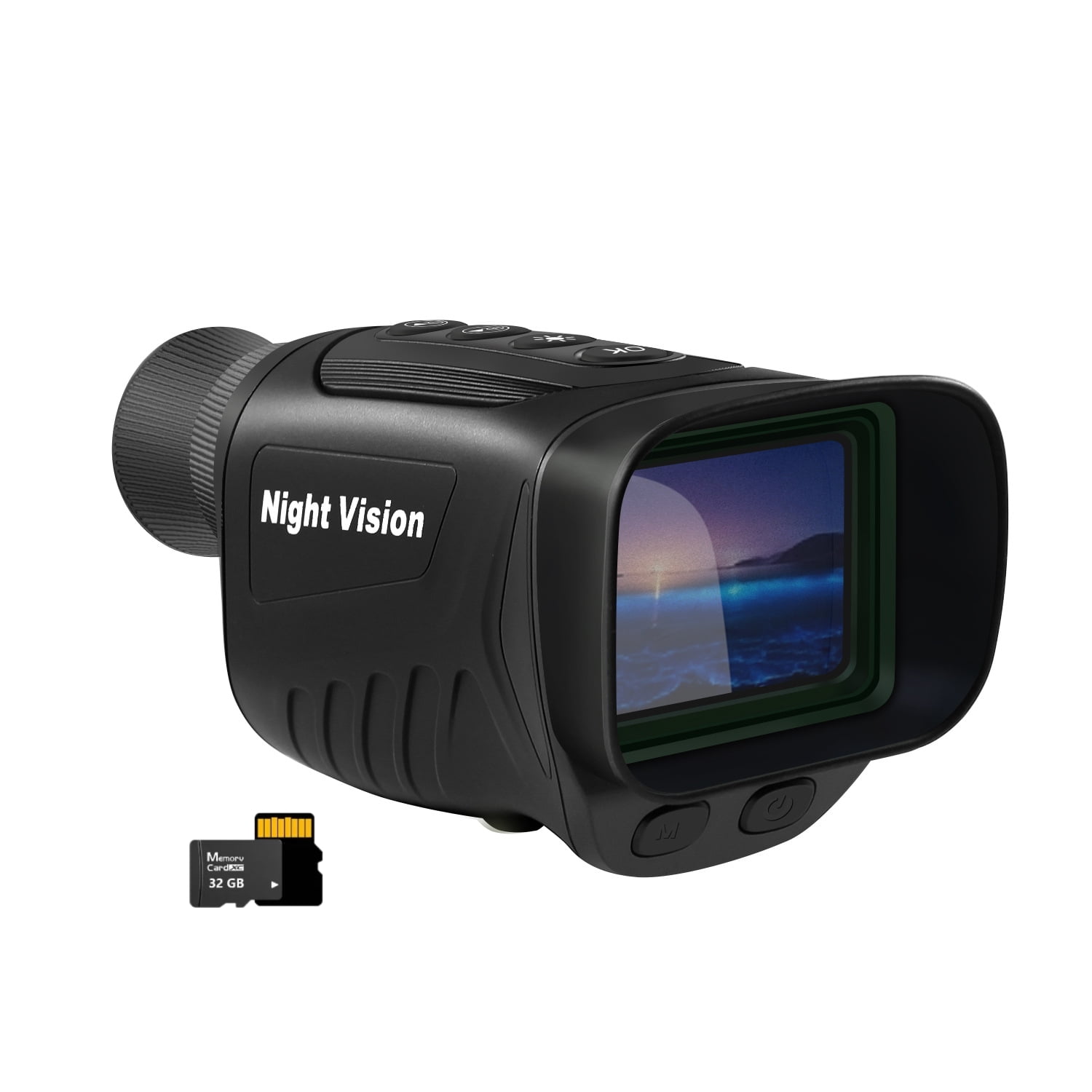BekinTek Night Vision Monocular Rechargeable Telescope Infrared