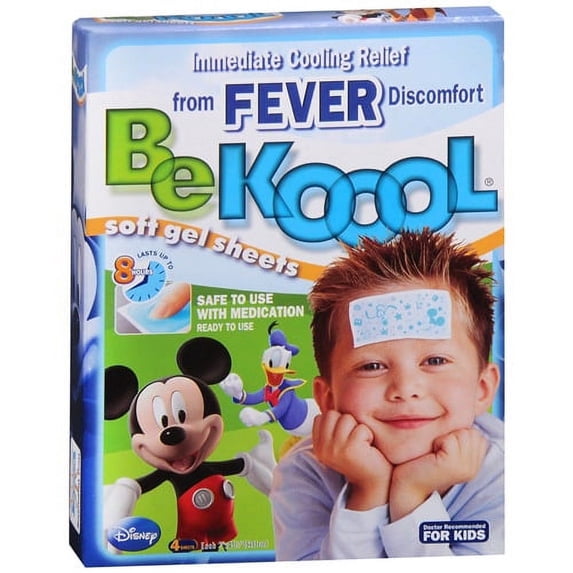 Bekoool Soft Gel Sheets For Kids - 4 Ea, 6 Pack