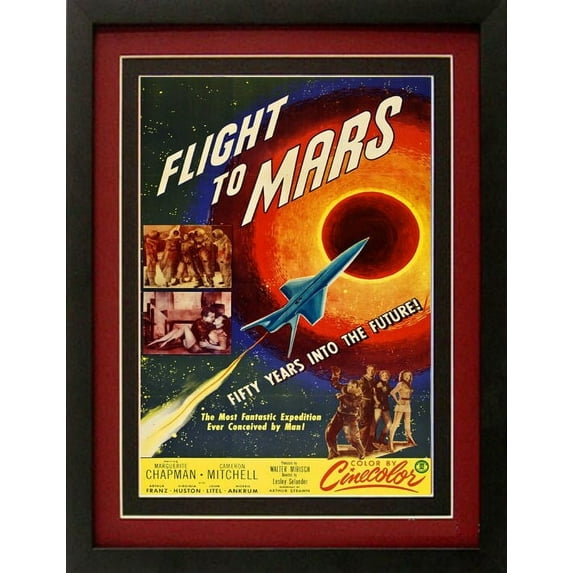 Flight To Mars Poster A+ Quality