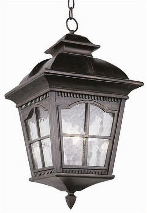 Trans Globe Lighting - Chesapeake - Three Light Outdoor Hanging Lantern-Antique - image 1 of 2