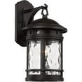 thumbnail image 1 of Bel Air Lighting Boardwalk Black Switch Incandescent Wall Lantern, 1 of 2