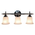 thumbnail image 1 of Bel Air Lighting CB-20393 PC 3 Light Oil Rubbed Bronze Bell Knob Triple Sconce, 1 of 1