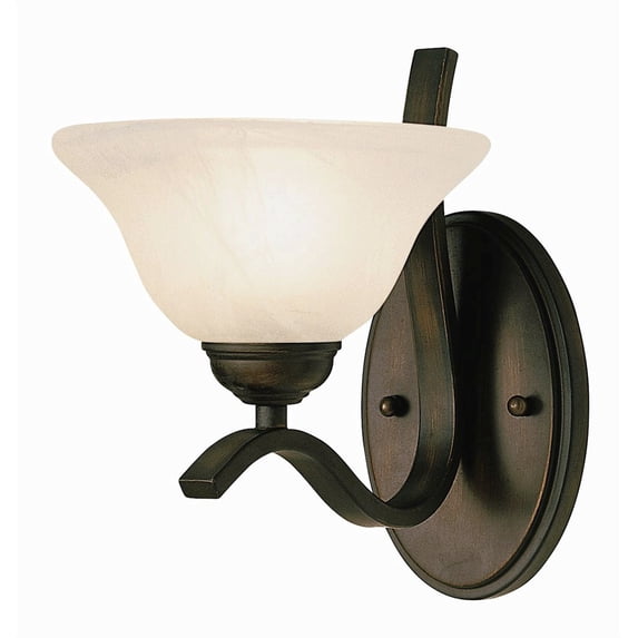 2825 BN Trans Globe Lighting One Light Wall Sconce-Brushed Nickel Finish