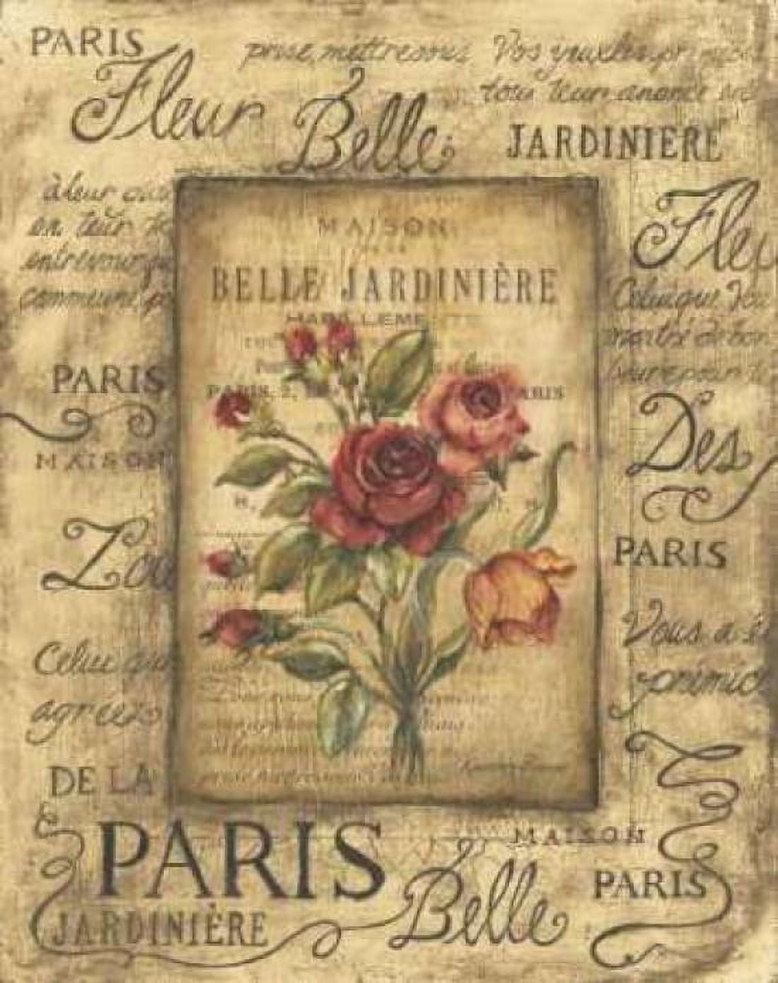 Bel Bouquet I Canvas Art - Kimberly Poloson (24 x 30)
