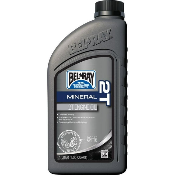 Bel-Ray 2T Mineral Engine Oil 1 Liter (99010-B1LW)