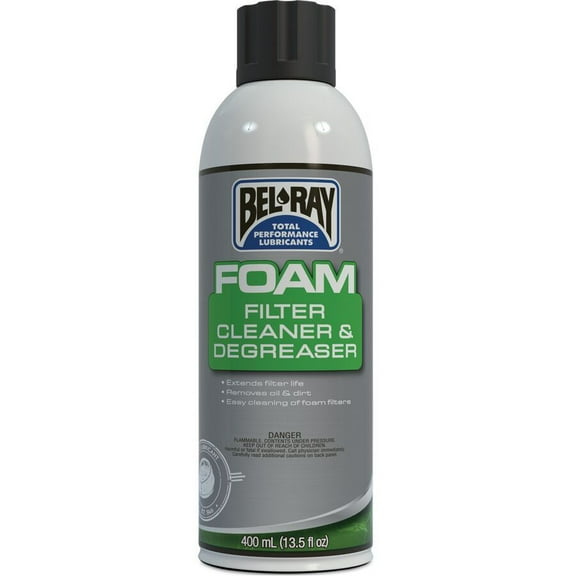 Bel-Ray 99180-A400W; Foam Filter Cleaner And Degreaser 400Ml