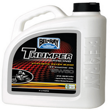 Bel-Ray Thumper Racing Synthetic Ester Blend 4T Engine Oil 15W50
