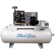 BelAire 5HP 208-230V Single Phase 2 Stage 80 Gallon Horizontal Air Compressor 318H