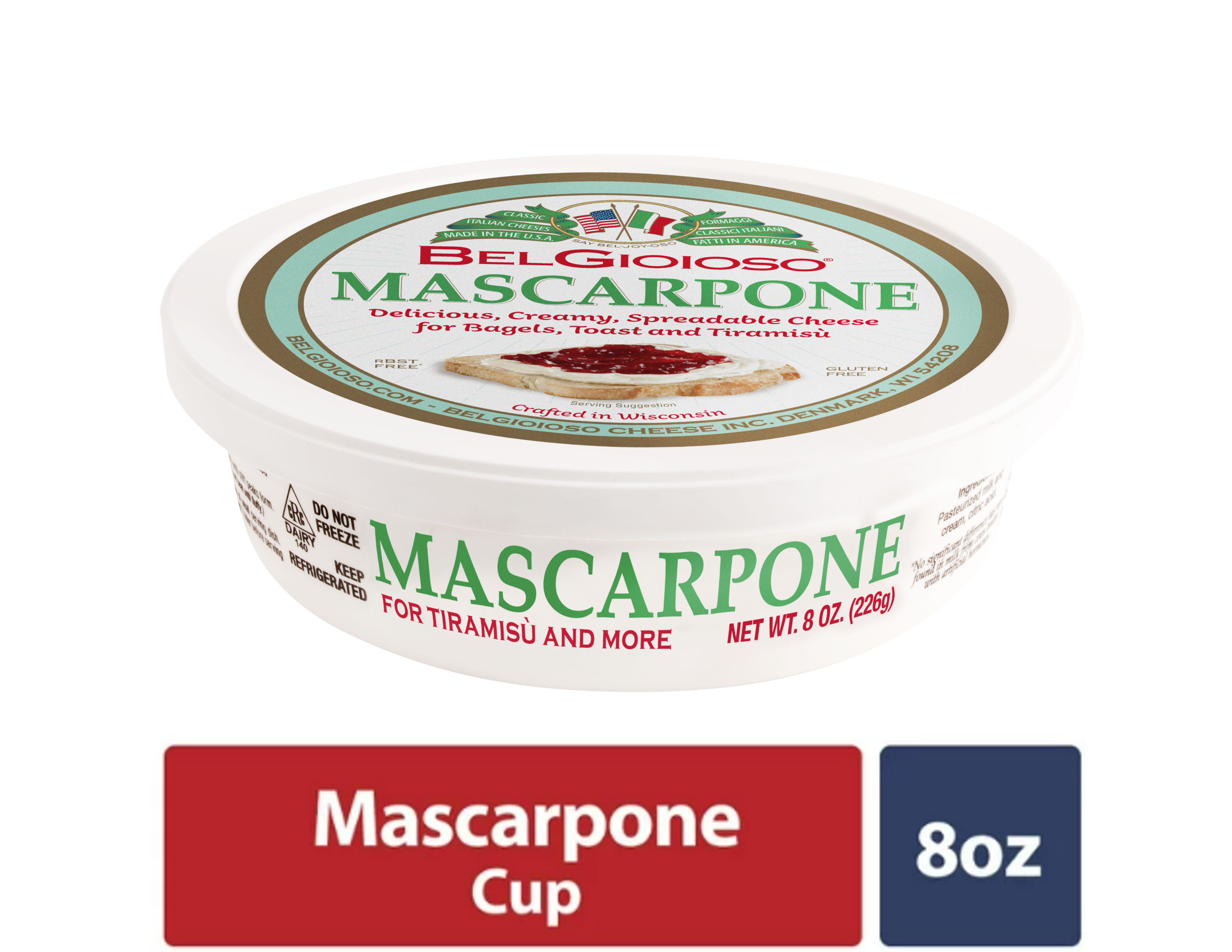 BelGioioso Mascarpone Cheese 8 Oz Office Breakroom Spread Walmart BelGioioso Mascarpone Cheese 8 Oz Office Breakroom Spread Walmart