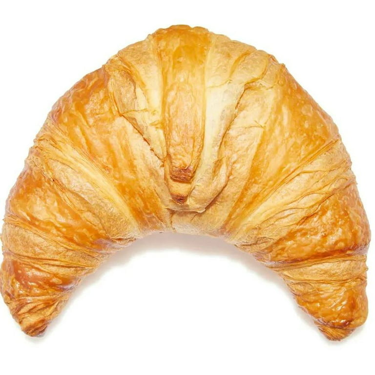 BelPastry Curved French Butter Croissant, Case. 3.17 per Ounce 60 