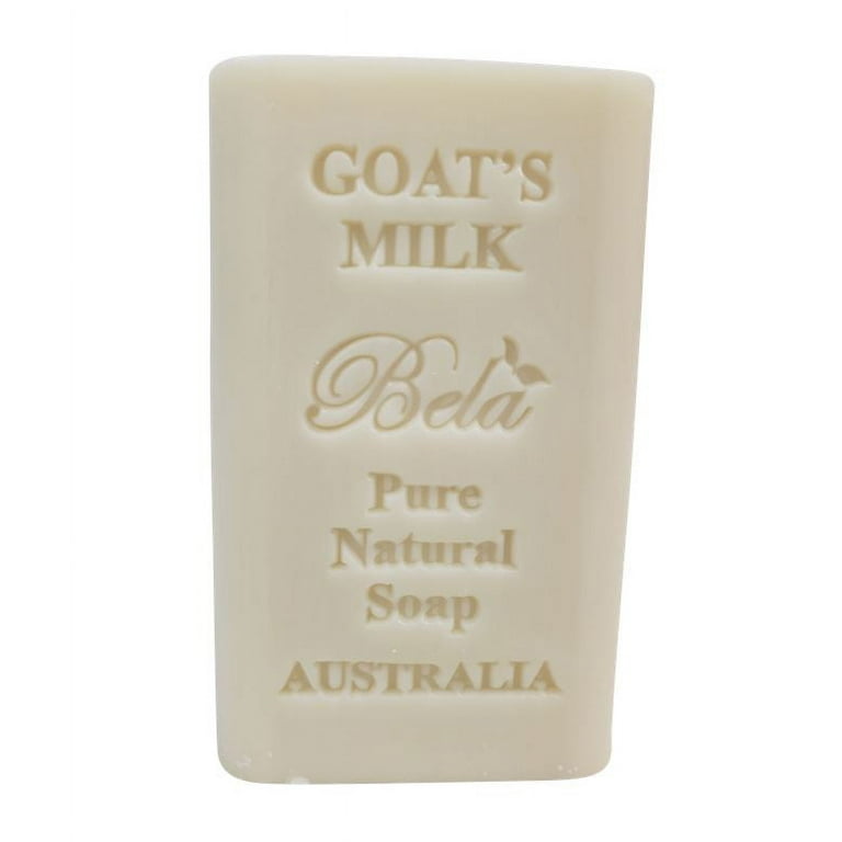 Bela 5.7-ounce Goats Milk Pure Natural Australian Embossed Single
