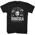 thumbnail image 1 of Bela Legosi Dracula Creepy Web Horror Movie T-shirt, XL-TALL Black, 1 of 4