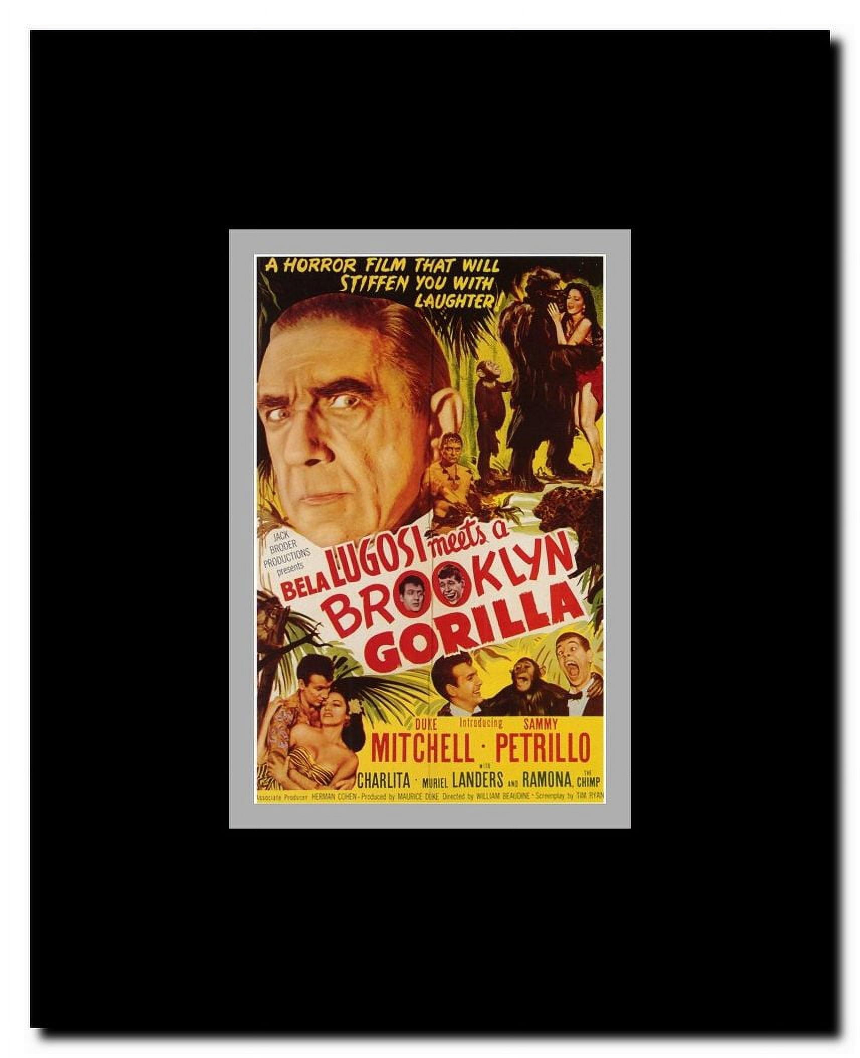 Bela Lugosi Meets a Brooklyn Gorilla Framed Movie Poster