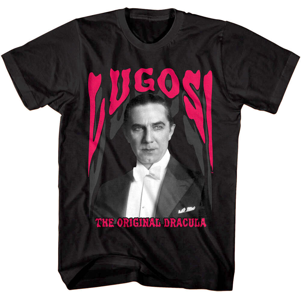 Bela Lugosi The Original Dracula Men's T Shirt Portait Vampire Vintage