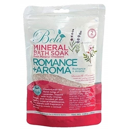 Bela Mineral Bath Soak Romance + Aroma