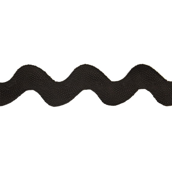 Belagio 1 1/4" Wide x 10 Yards, Large Ric Rac Trim, 1 Bolt, Brown