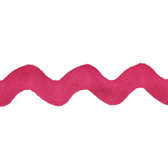 Belagio 1 1/4" Wide x 10 Yards, Large Ric Rac Trim, 1 Bolt, Hot Pink